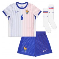 Camisa de time de futebol França Eduardo Camavinga #6 Replicas 2º Equipamento Infantil Europeu 2024 Manga Curta (+ Calças curtas)